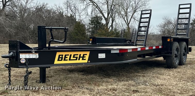 image for item EK0346 2024 Belshe WB16MAX equipment trailer