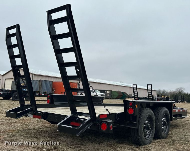 image for item EK0346 2024 Belshe WB16MAX equipment trailer