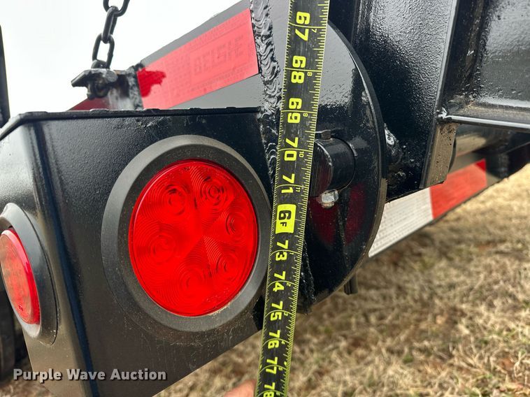 image for item EK0346 2024 Belshe WB16MAX equipment trailer