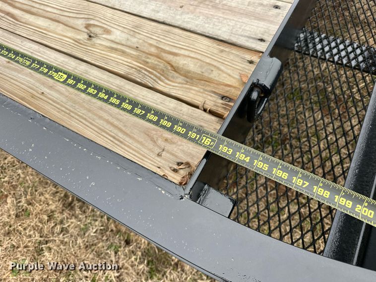 image for item EK0346 2024 Belshe WB16MAX equipment trailer