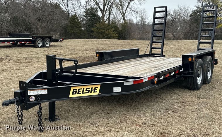 image for item EK0348 2023 Belshe WB14 equipment trailer