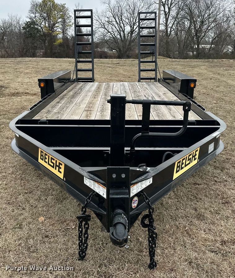 image for item EK0348 2023 Belshe WB14 equipment trailer