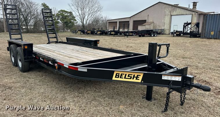 image for item EK0348 2023 Belshe WB14 equipment trailer