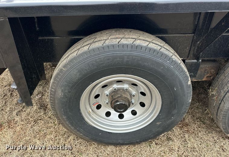 image for item EK0348 2023 Belshe WB14 equipment trailer