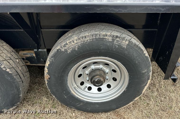 image for item EK0348 2023 Belshe WB14 equipment trailer