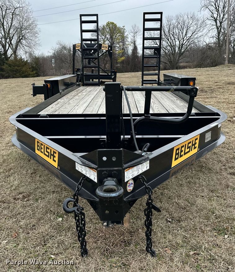 image for item EK0349 2024 Belshe WB14 equipment trailer
