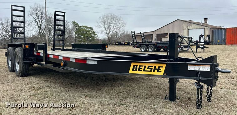 image for item EK0349 2024 Belshe WB14 equipment trailer