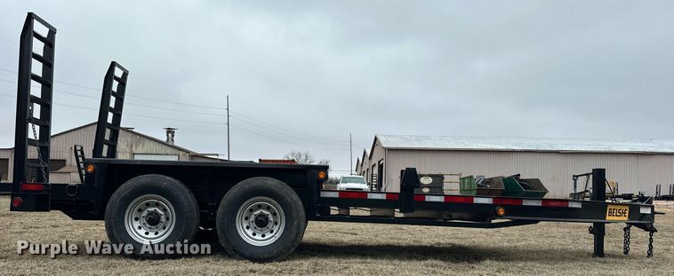 image for item EK0349 2024 Belshe WB14 equipment trailer