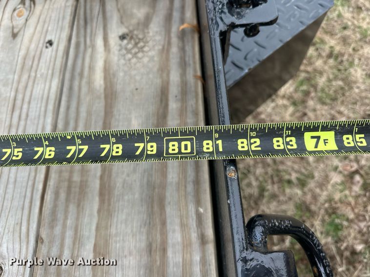 image for item EK0349 2024 Belshe WB14 equipment trailer