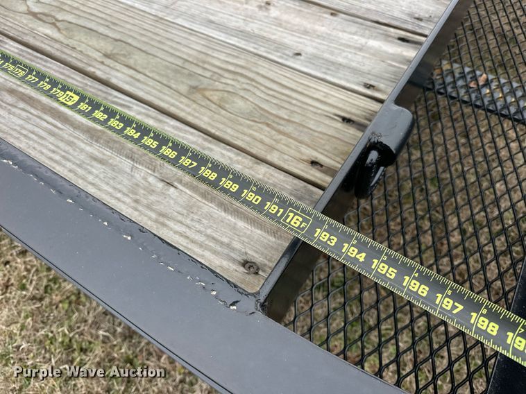 image for item EK0349 2024 Belshe WB14 equipment trailer