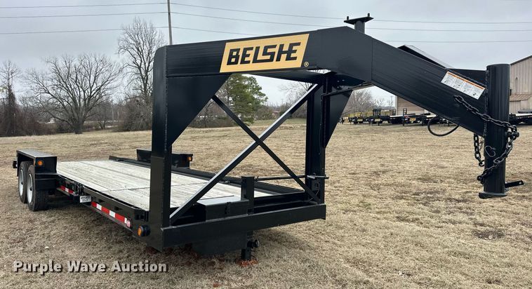image for item EK0350 2023 Belshe TB16 tilt deck equipment trailer