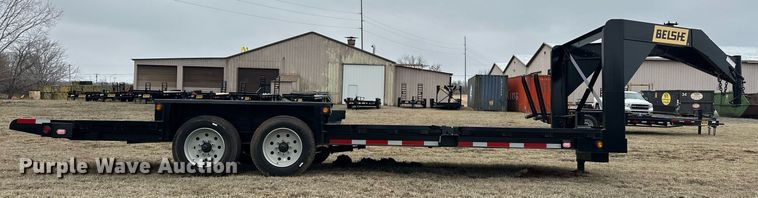 image for item EK0350 2023 Belshe TB16 tilt deck equipment trailer