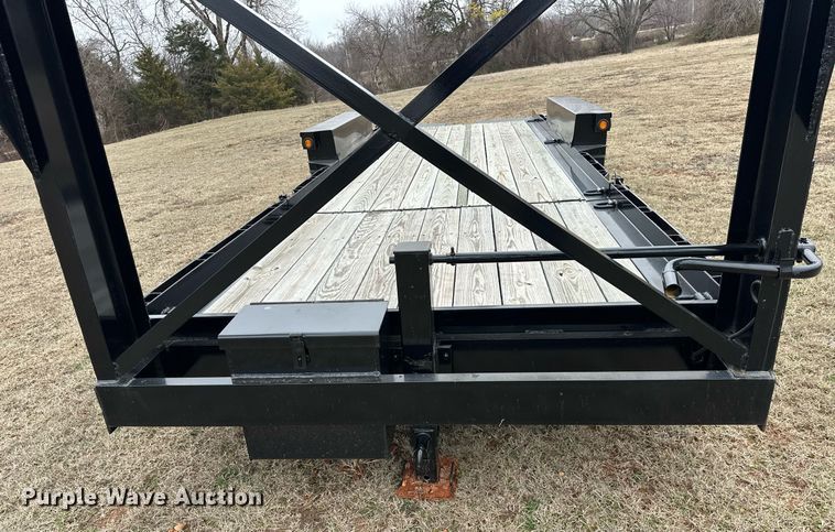 image for item EK0350 2023 Belshe TB16 tilt deck equipment trailer