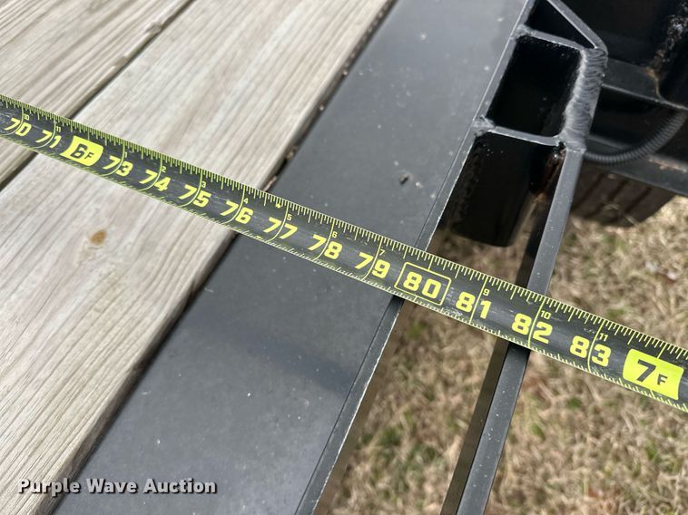 image for item EK0350 2023 Belshe TB16 tilt deck equipment trailer