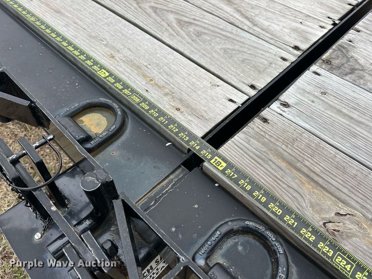 image for item EK0350 2023 Belshe TB16 tilt deck equipment trailer