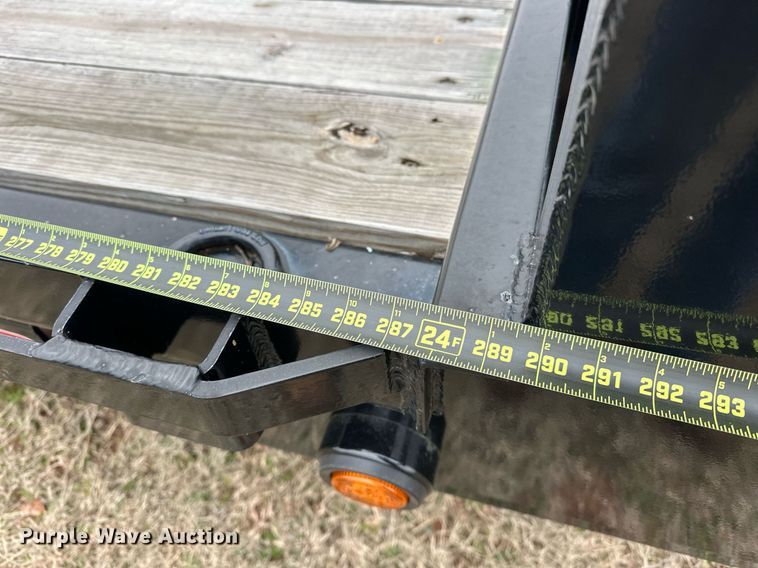 image for item EK0350 2023 Belshe TB16 tilt deck equipment trailer