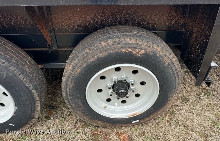 image for item EK0350 2023 Belshe TB16 tilt deck equipment trailer