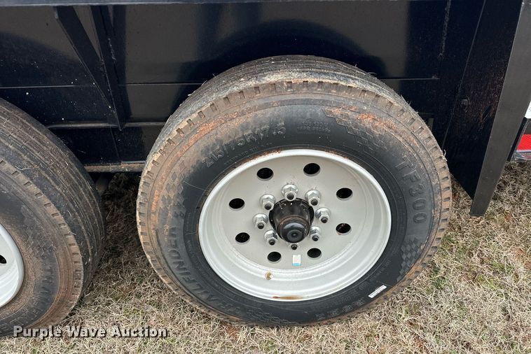 image for item EK0350 2023 Belshe TB16 tilt deck equipment trailer