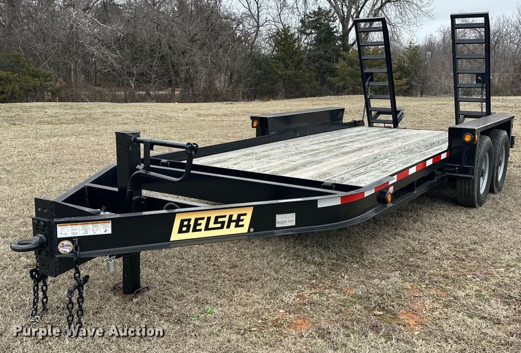 image for item EK0351 2023 Belshe WB14 equipment trailer