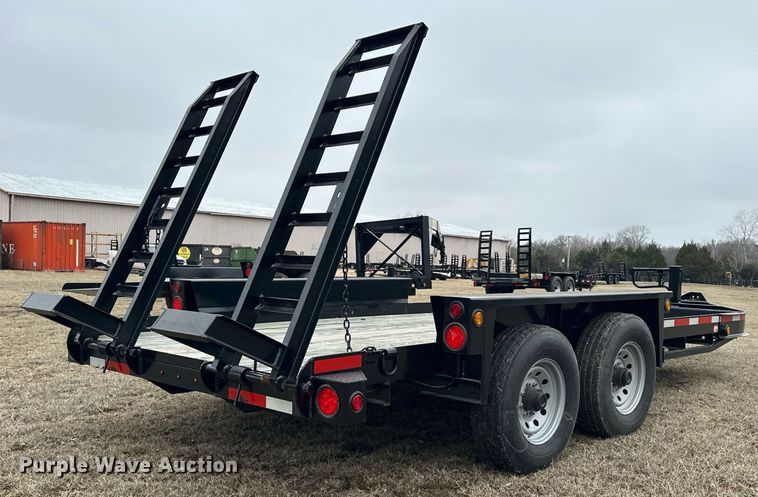 image for item EK0351 2023 Belshe WB14 equipment trailer