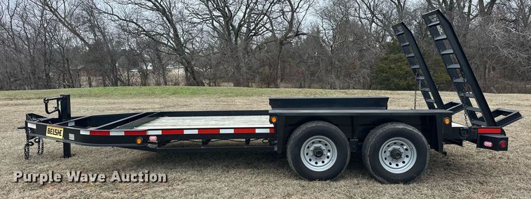 image for item EK0351 2023 Belshe WB14 equipment trailer