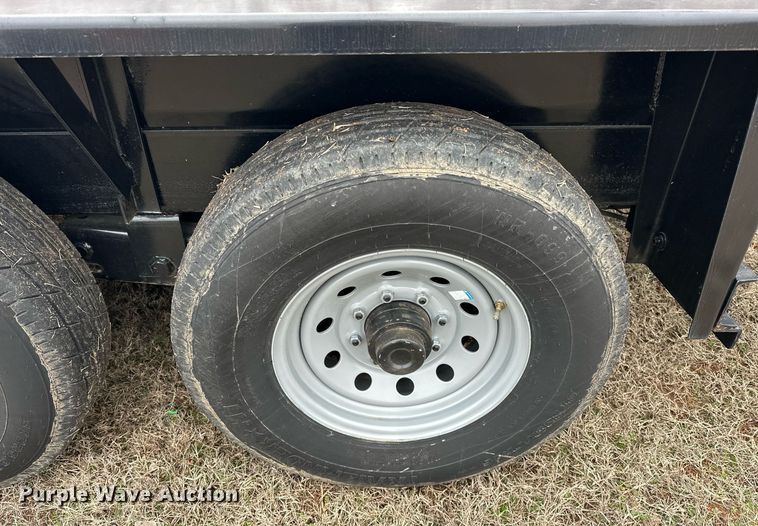 image for item EK0351 2023 Belshe WB14 equipment trailer