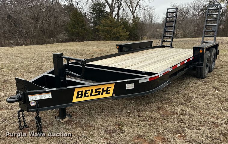 image for item EK0352 2024 Belshe WB16MAX equipment trailer