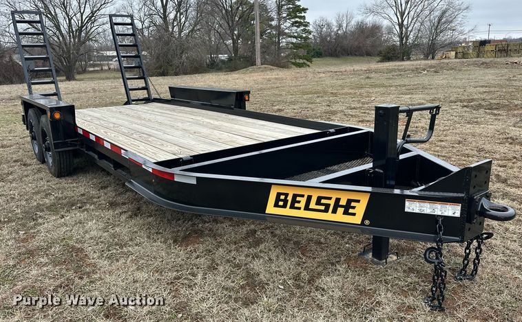 image for item EK0352 2024 Belshe WB16MAX equipment trailer