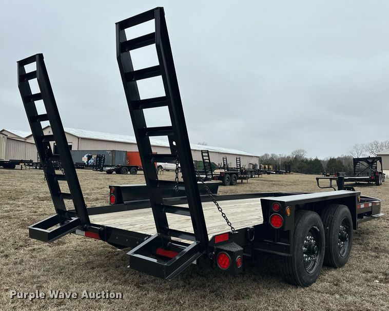 image for item EK0352 2024 Belshe WB16MAX equipment trailer