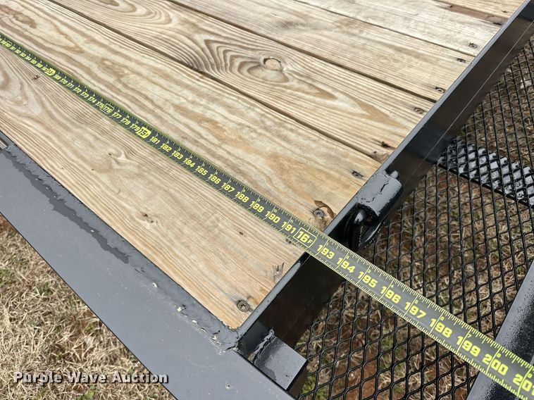 image for item EK0352 2024 Belshe WB16MAX equipment trailer