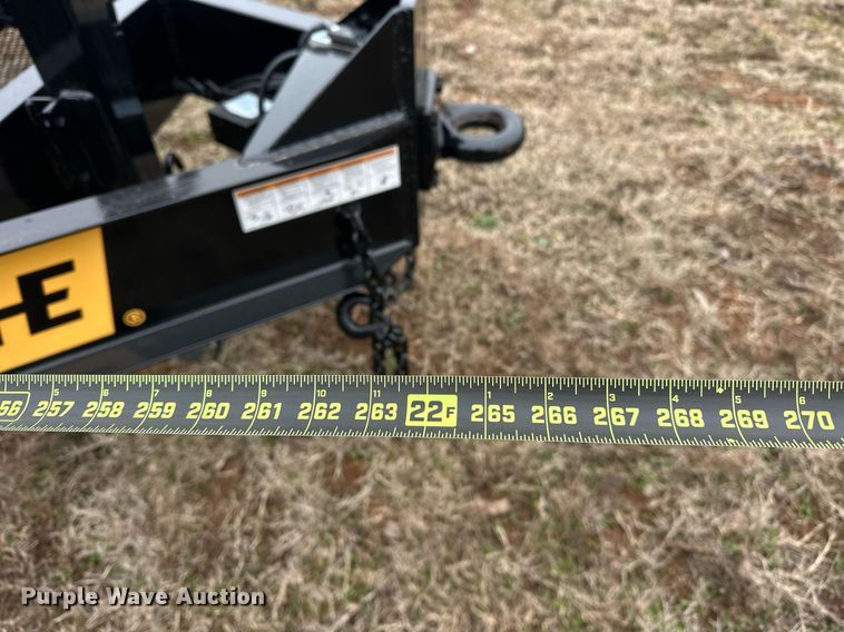 image for item EK0352 2024 Belshe WB16MAX equipment trailer