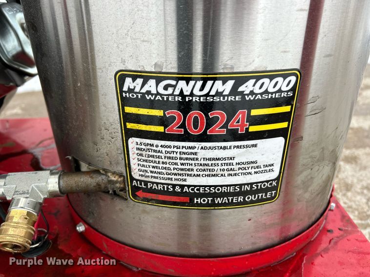 image for item EK2542 2024 Magnum GS18 pressure washer