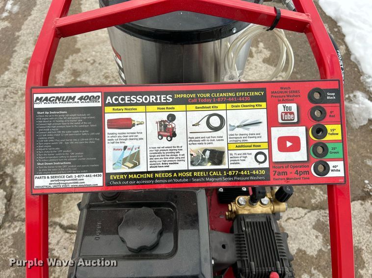 image for item EK2542 2024 Magnum GS18 pressure washer