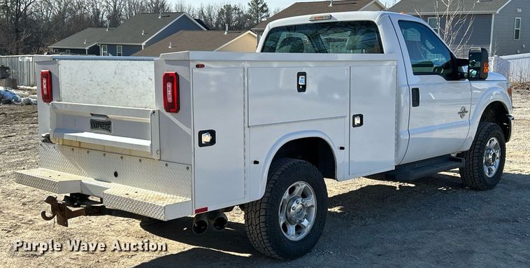 image for item EK2579 2016 Ford F350 Super Duty XL utility bed pickup truck