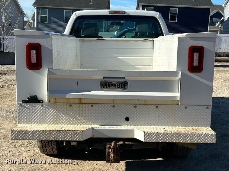 image for item EK2579 2016 Ford F350 Super Duty XL utility bed pickup truck