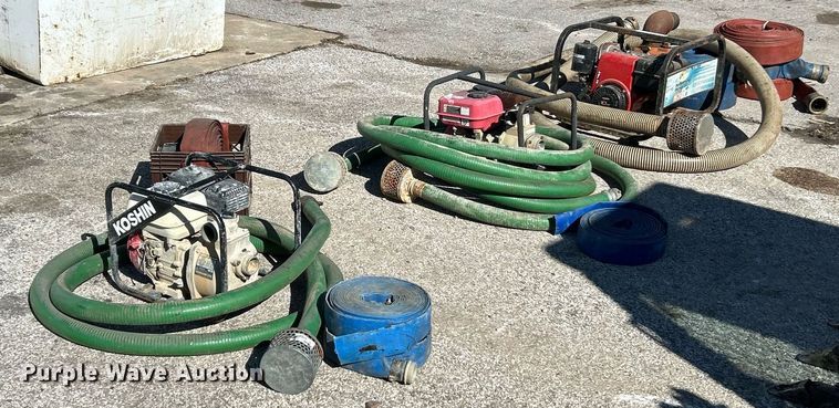 image for item EK2587 (3) trash pumps