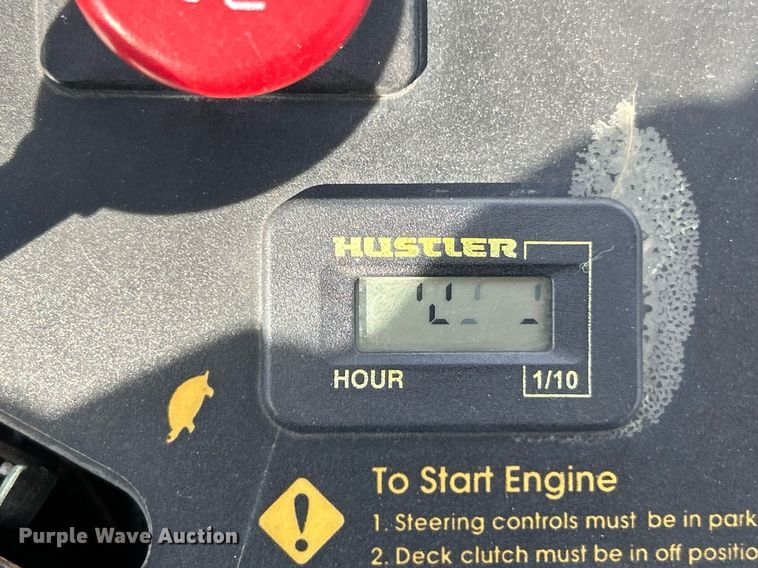 image for item EK2601 2008 Hustler Fastrack Super Duty ZTR lawn mower