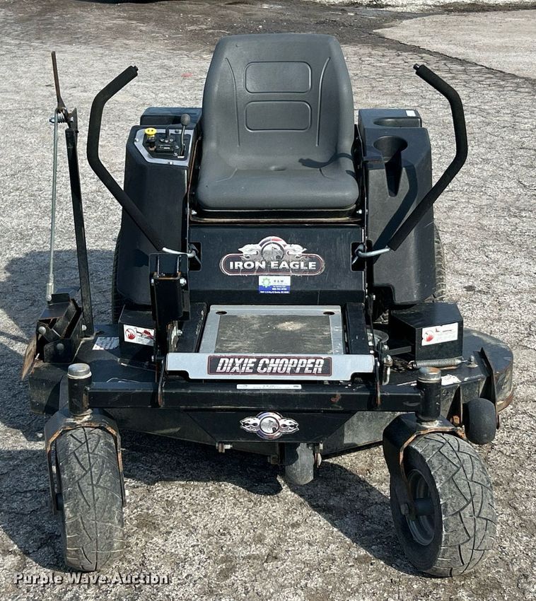 image for item EK2607 Dixie Chopper Iron Eagle ZTR lawn mower