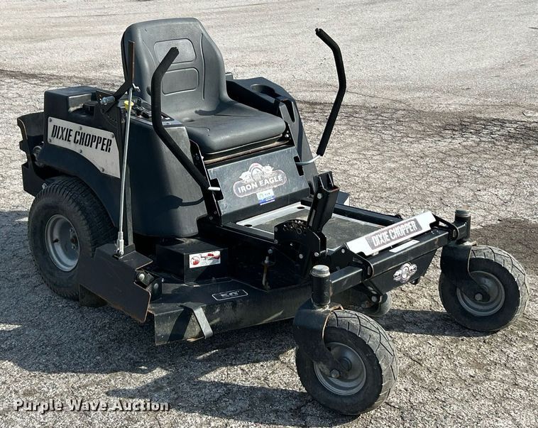 image for item EK2607 Dixie Chopper Iron Eagle ZTR lawn mower
