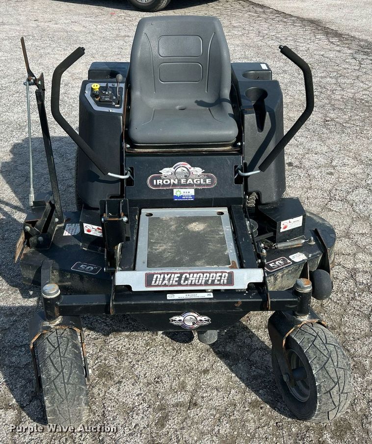 image for item EK2607 Dixie Chopper Iron Eagle ZTR lawn mower