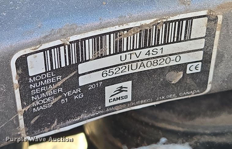 image for item EQ3909 Camso UTV 4S1  UTV tracks 