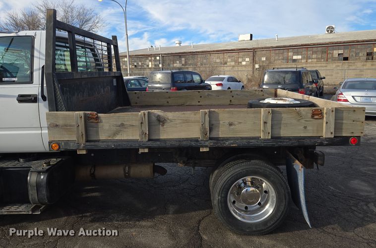 image for item EQ3942 1994 GMC Topkick C6500 dump flatbed truck