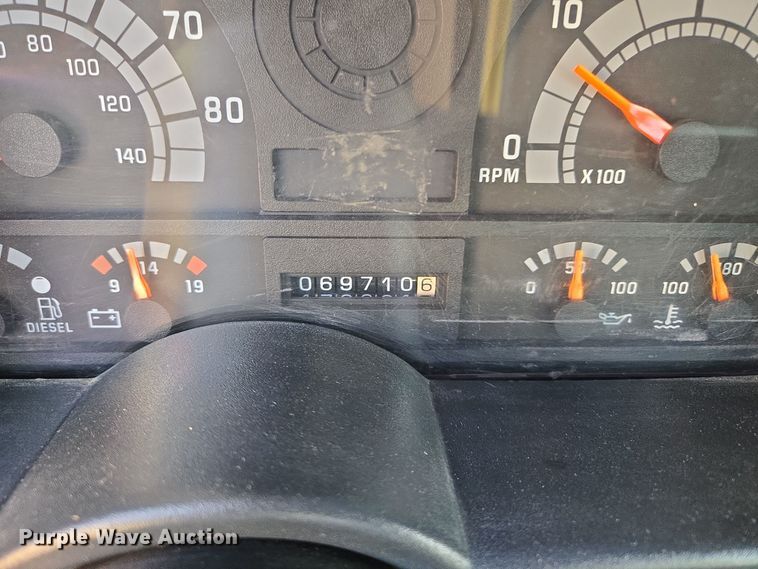 image for item EQ3942 1994 GMC Topkick C6500 dump flatbed truck