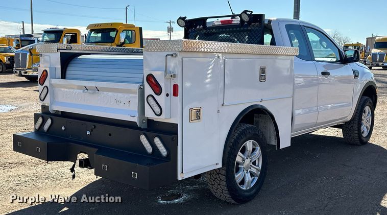 image for item ER4903 2021 Ford Ranger XL utility bed pickup truck