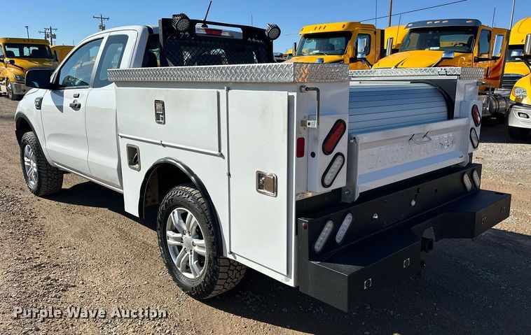 image for item ER4903 2021 Ford Ranger XL utility bed pickup truck