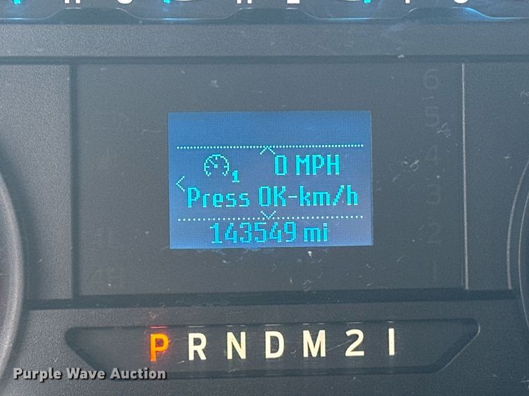 image for item ER4912 2017 Ford F350 Super Duty XL utility bed pickup truck