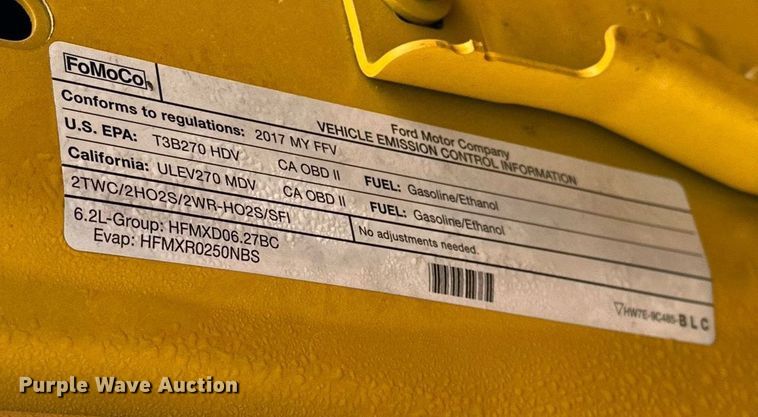 image for item ER4912 2017 Ford F350 Super Duty XL utility bed pickup truck