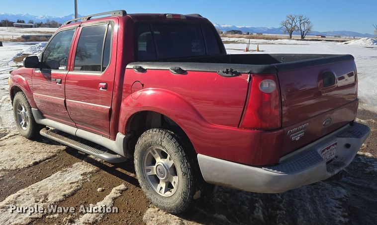 image for item ER5120 2003 Ford Explorer Sport Trac pickup truck