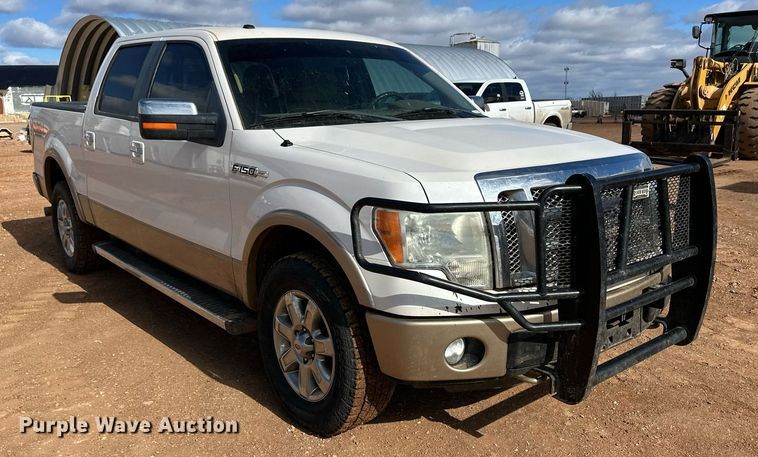 image for item ER8663 2011 Ford F150 SuperCrew pickup truck