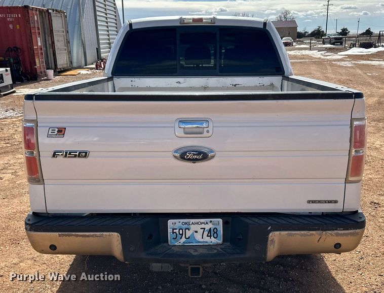 image for item ER8663 2011 Ford F150 SuperCrew pickup truck